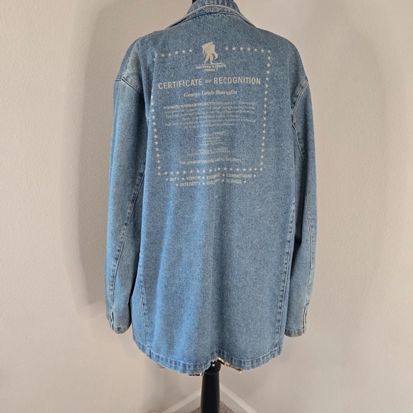 Custom Commemorative Denim Jacket - Picture 5 of 6